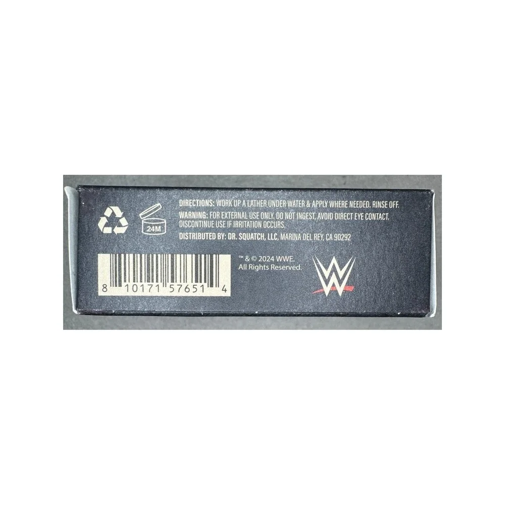 Dr Squatch Stone Cold Stunner Soap 2 Pack WWE Steve Austin Heavy Grit LE